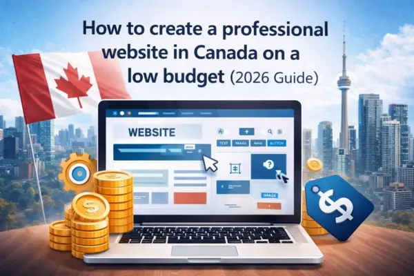 How to create a professional website