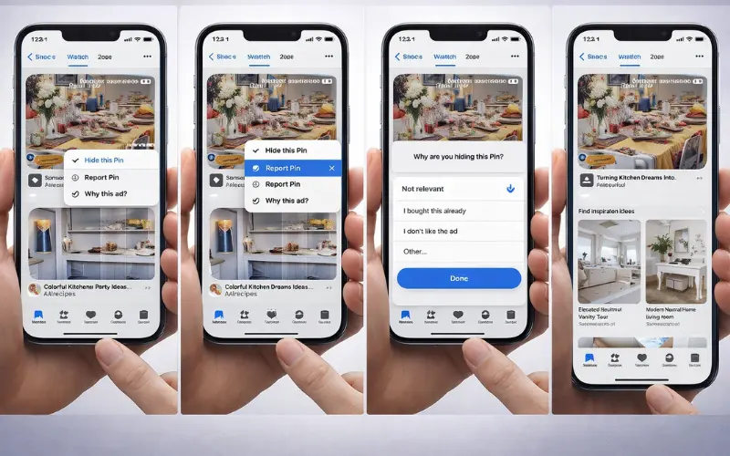 how to get rid of ads on Pinterest