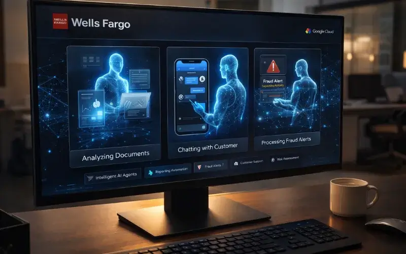 wells fargo google cloud ai agents