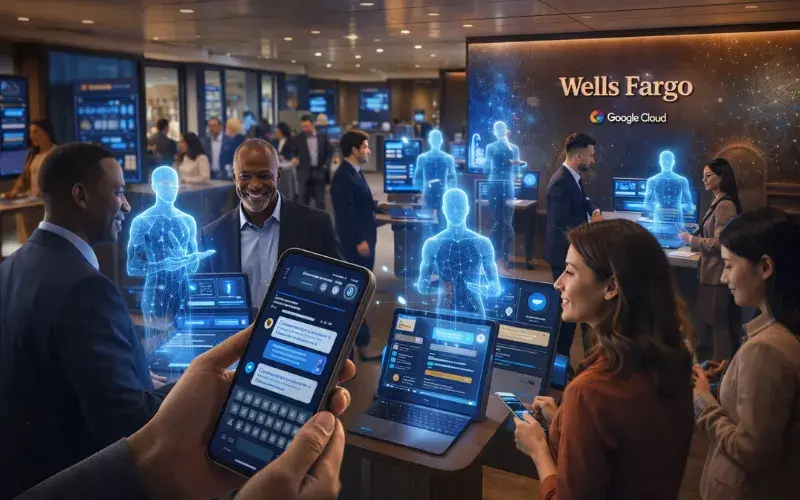 wells fargo google cloud ai agents