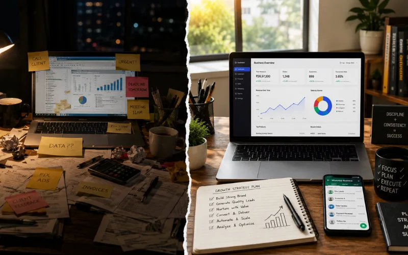 Business transformation through systems and automation