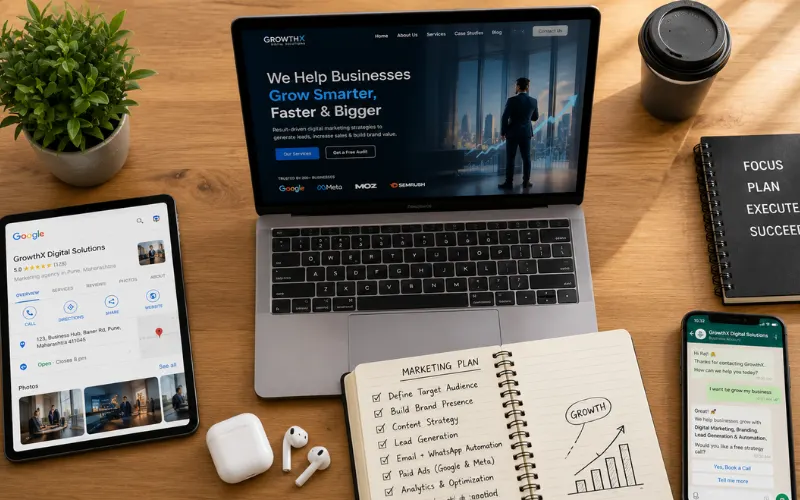 Modern business growth ecosystem setup