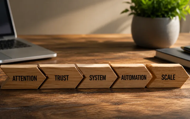 Five step business scaling framework